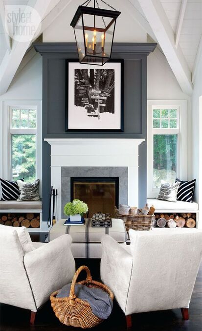 Maximize Space with a Small Elegant Fireplace Mantel
