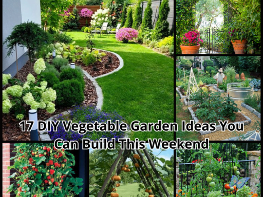 17 DIY Vegetable Garden Ideas You Can Build This Weekend